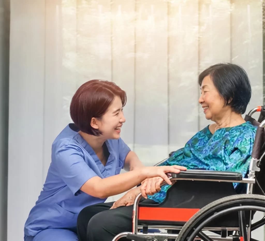 Care workers for residential homes